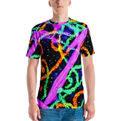 Men's Crew Neck T-Shirt - Enckell's Nebula