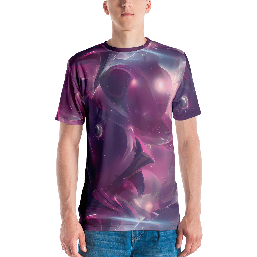 Men's Crew Neck T-Shirt - Vertex Visions