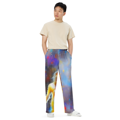 Wide-Leg Pants - Impressionist Drift