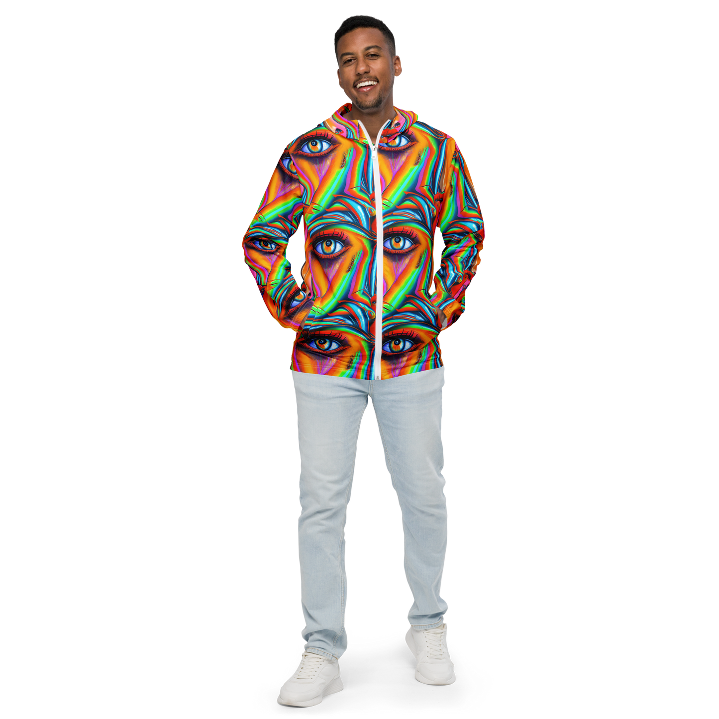 Men's Windbreaker - Kaleidovisions