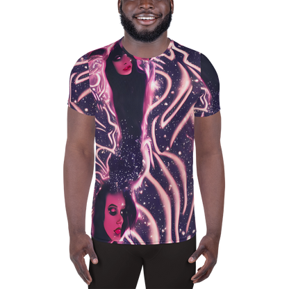 Men's Athletic T-Shirt - Stardust Siren