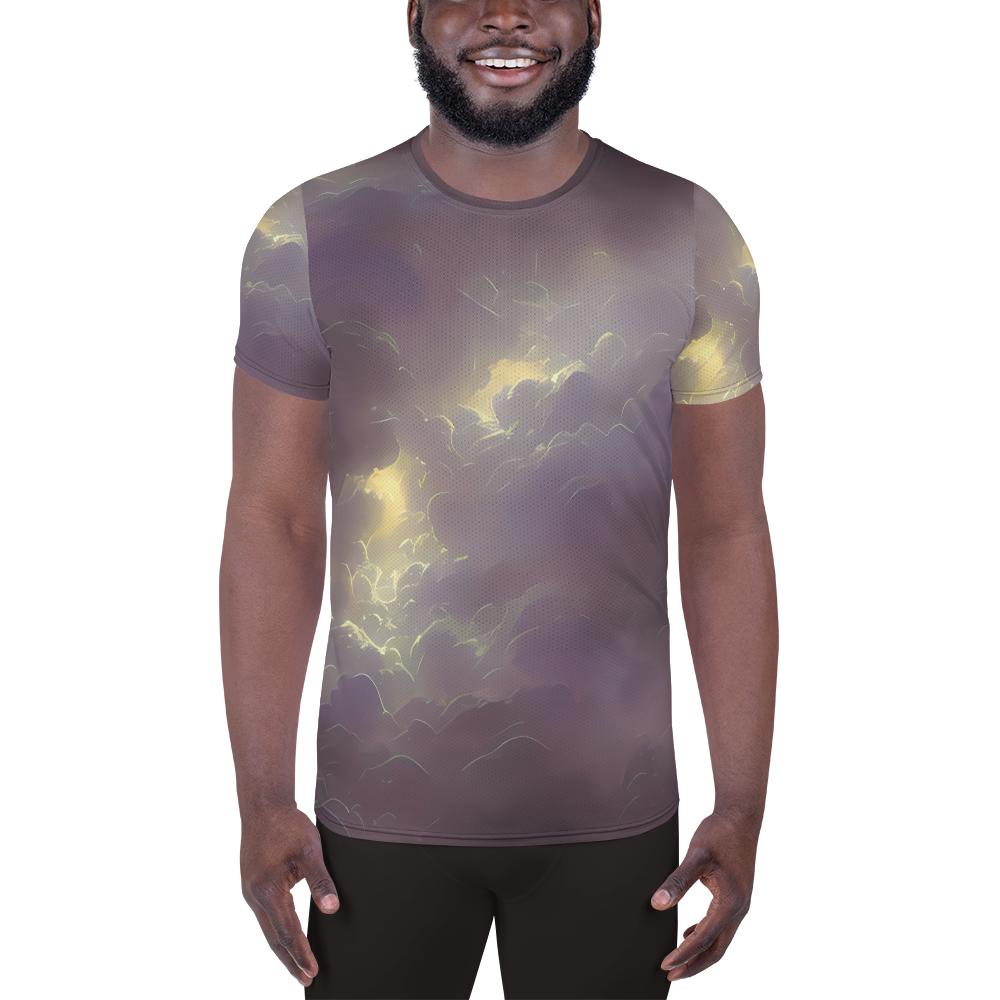 Men's Athletic T-Shirt - Stormy Muse