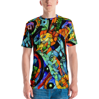 Men's Crew Neck T-Shirt - Cascade Muralista