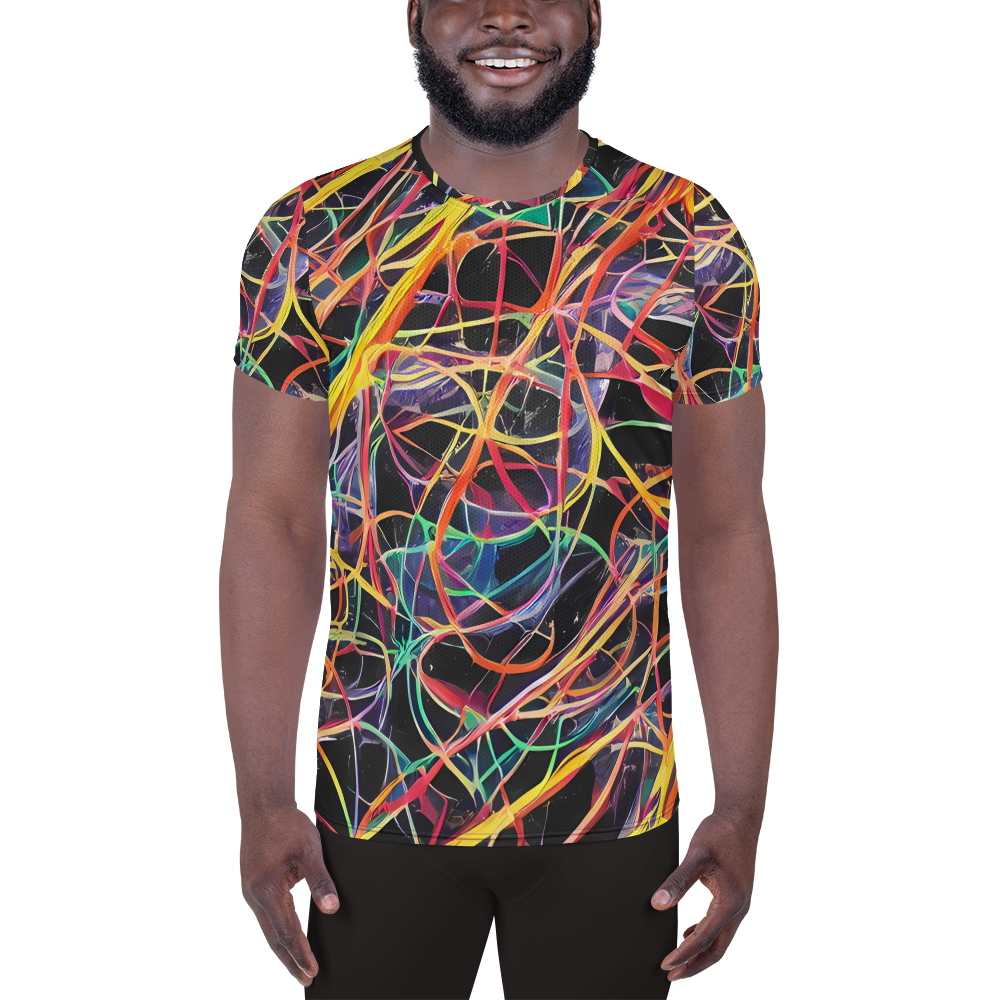 Men's Athletic T-Shirt - Acconci Twirl