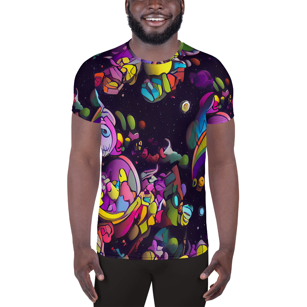 Men's Athletic T-Shirt - Galactic Playground