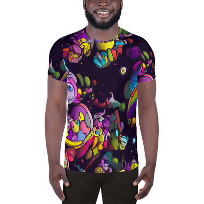 Men's Athletic T-Shirt - Galactic Playground