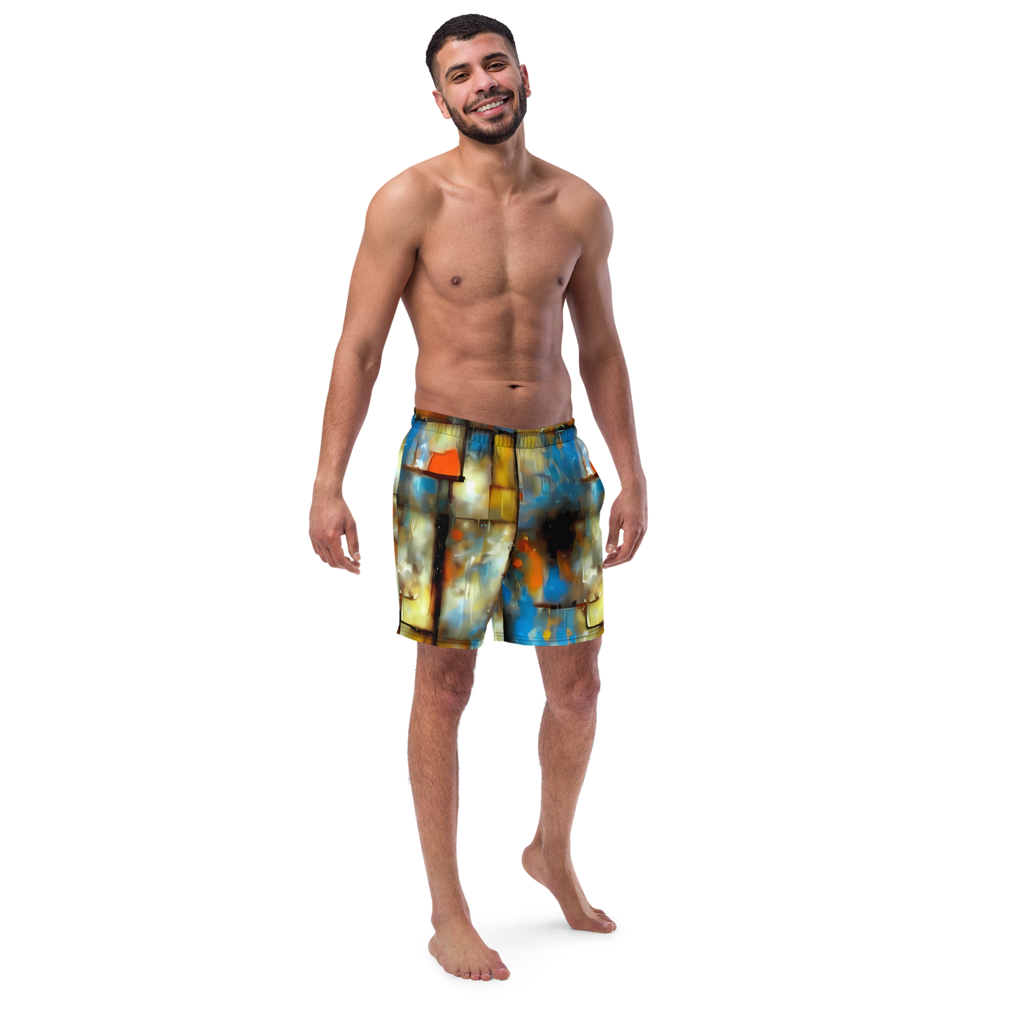 Swim Trunks - Kohn Cubism