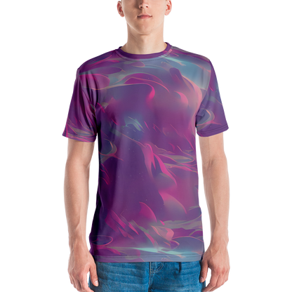 Men's Crew Neck T-Shirt - Dreamscape Swirl