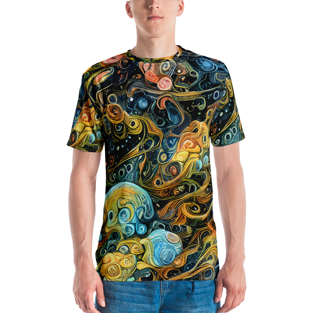 Men's Crew Neck T-Shirt - Wild Cosmos