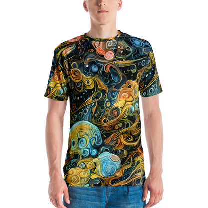 Men's Crew Neck T-Shirt - Wild Cosmos