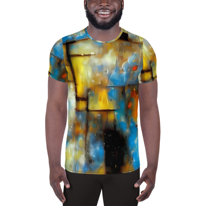 Men's Athletic T-Shirt - Kohn Cubism