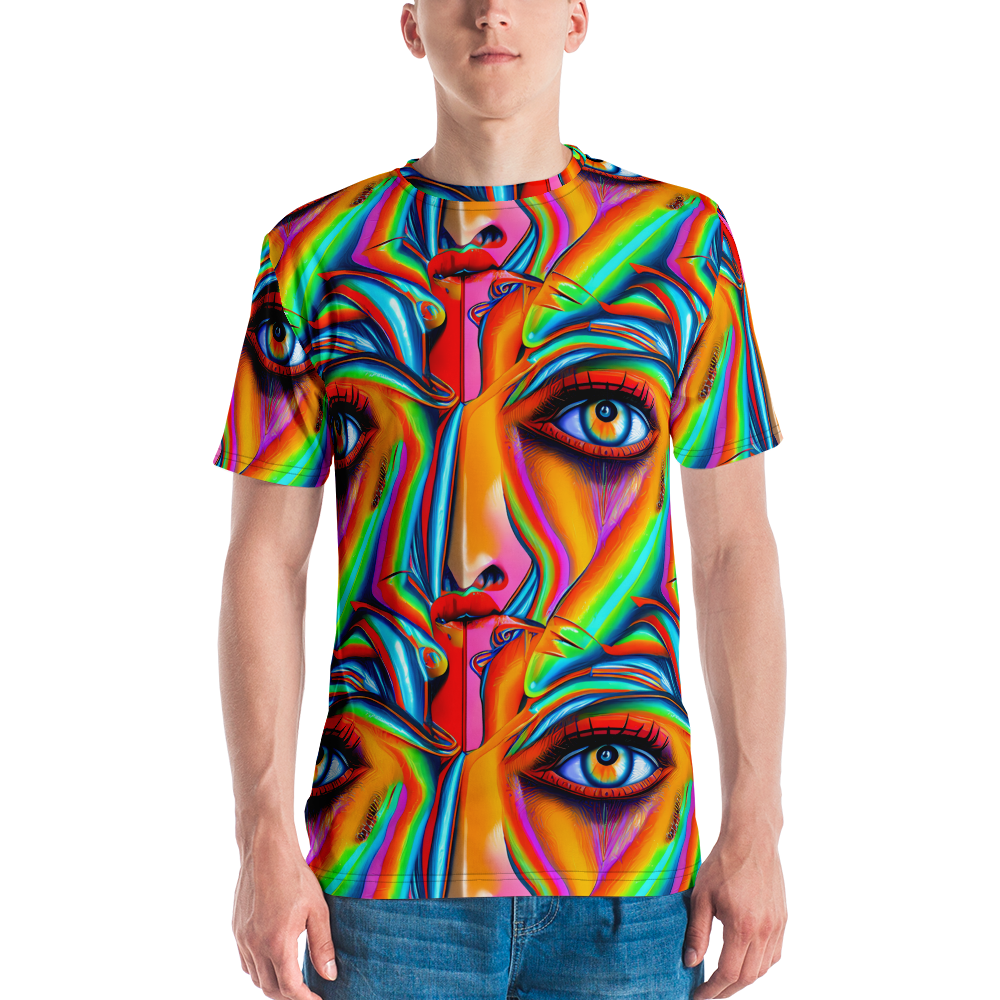 Men's Crew Neck T-Shirt - Kaleidovisions