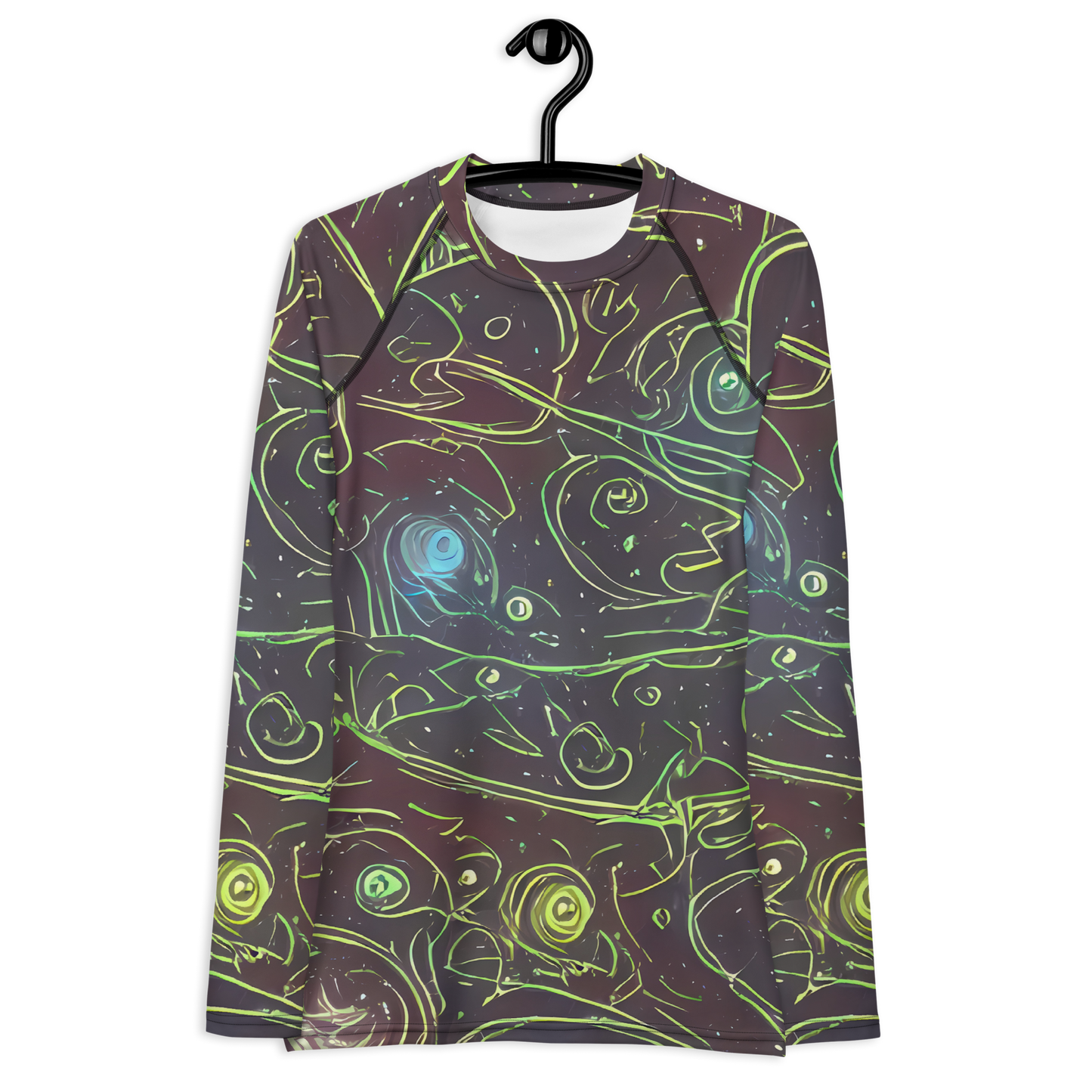 Women's Rash Guard - Starfield Scrolls