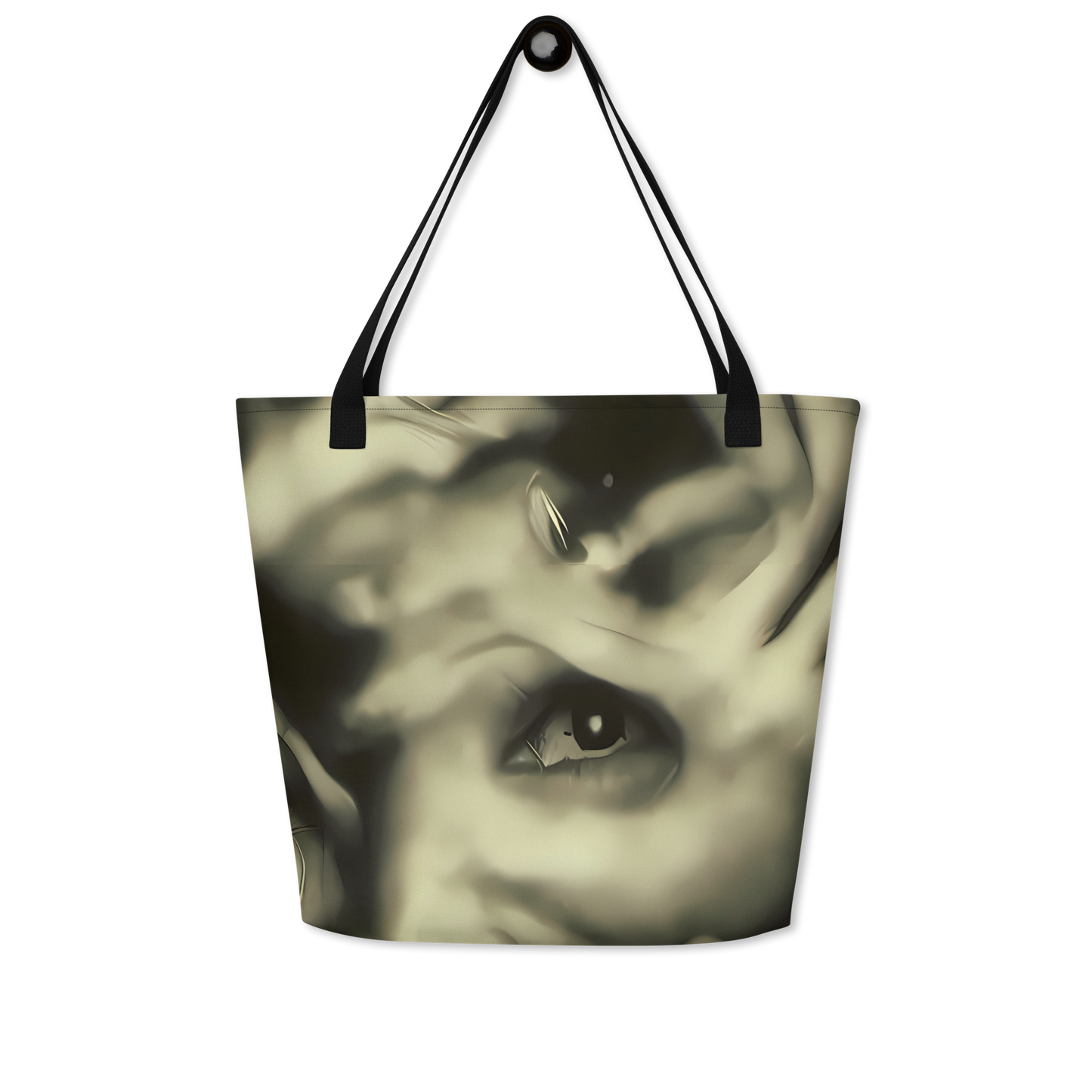 Large Tote Bag w/ Pocket - Newtonian Whisper