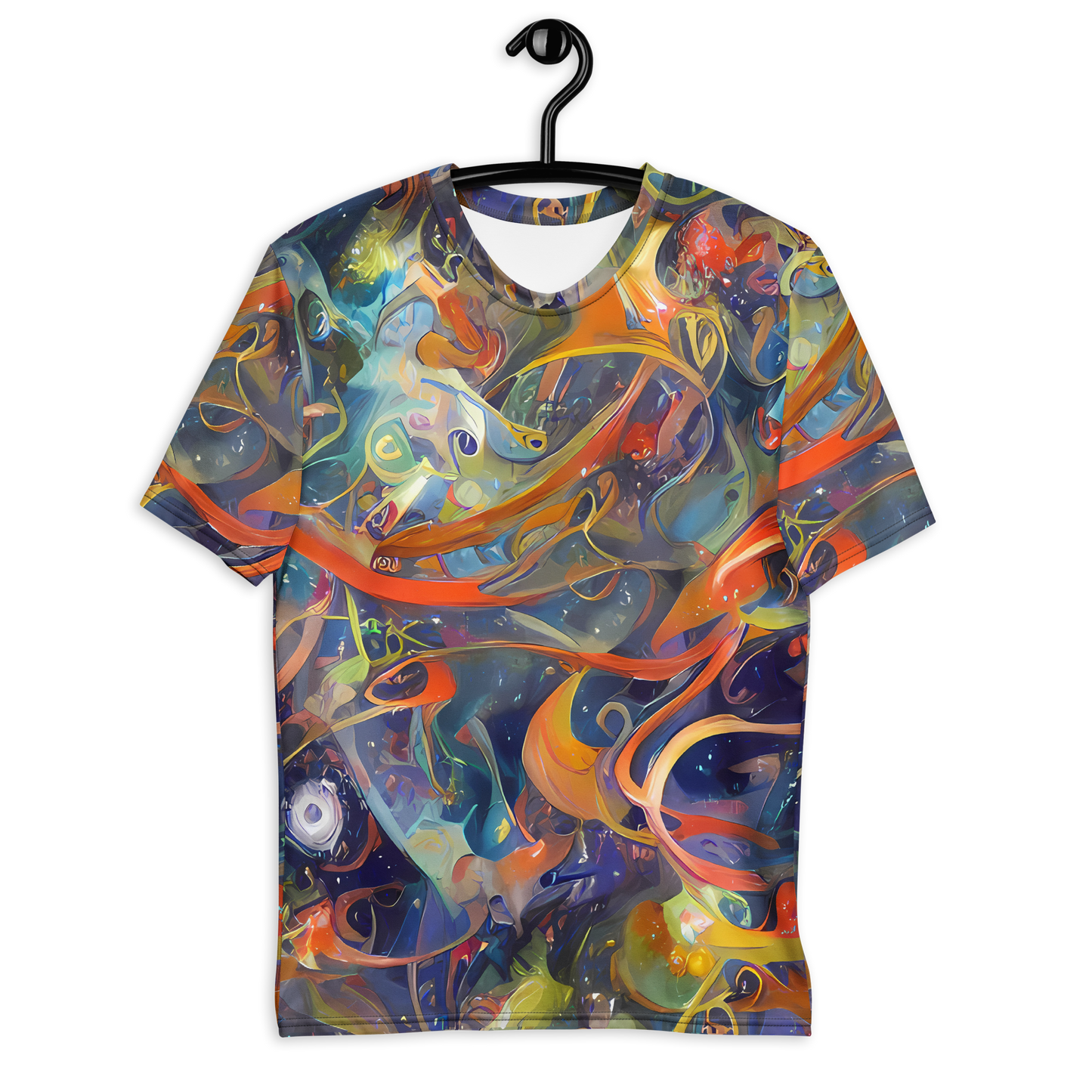 Men's Crew Neck T-Shirt - Spectral Swathe