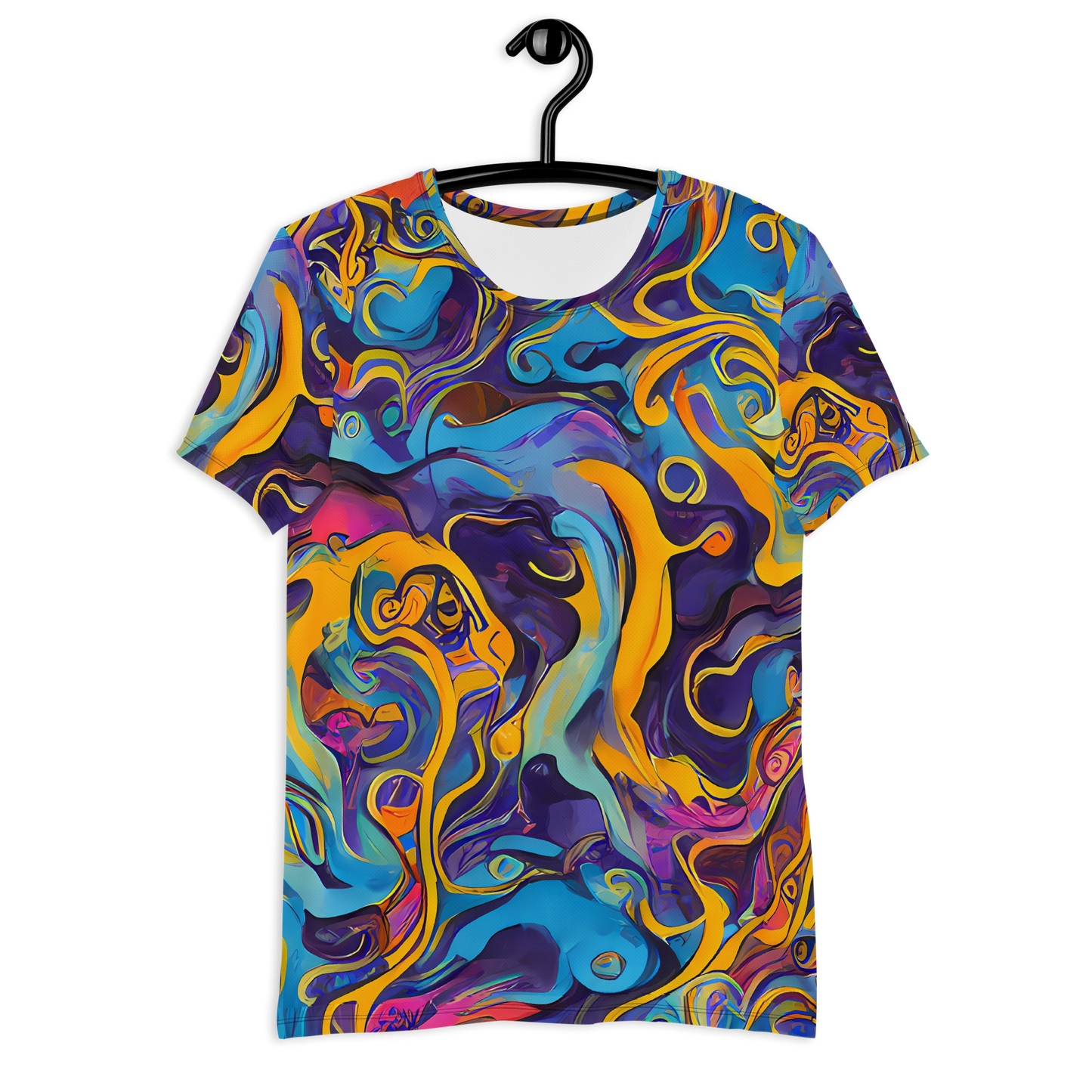 Men's Athletic T-Shirt - Cecily's Whorl