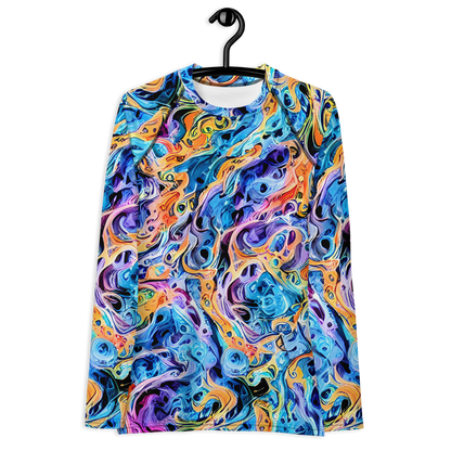 Women's Rash Guard - Rococo Vortex