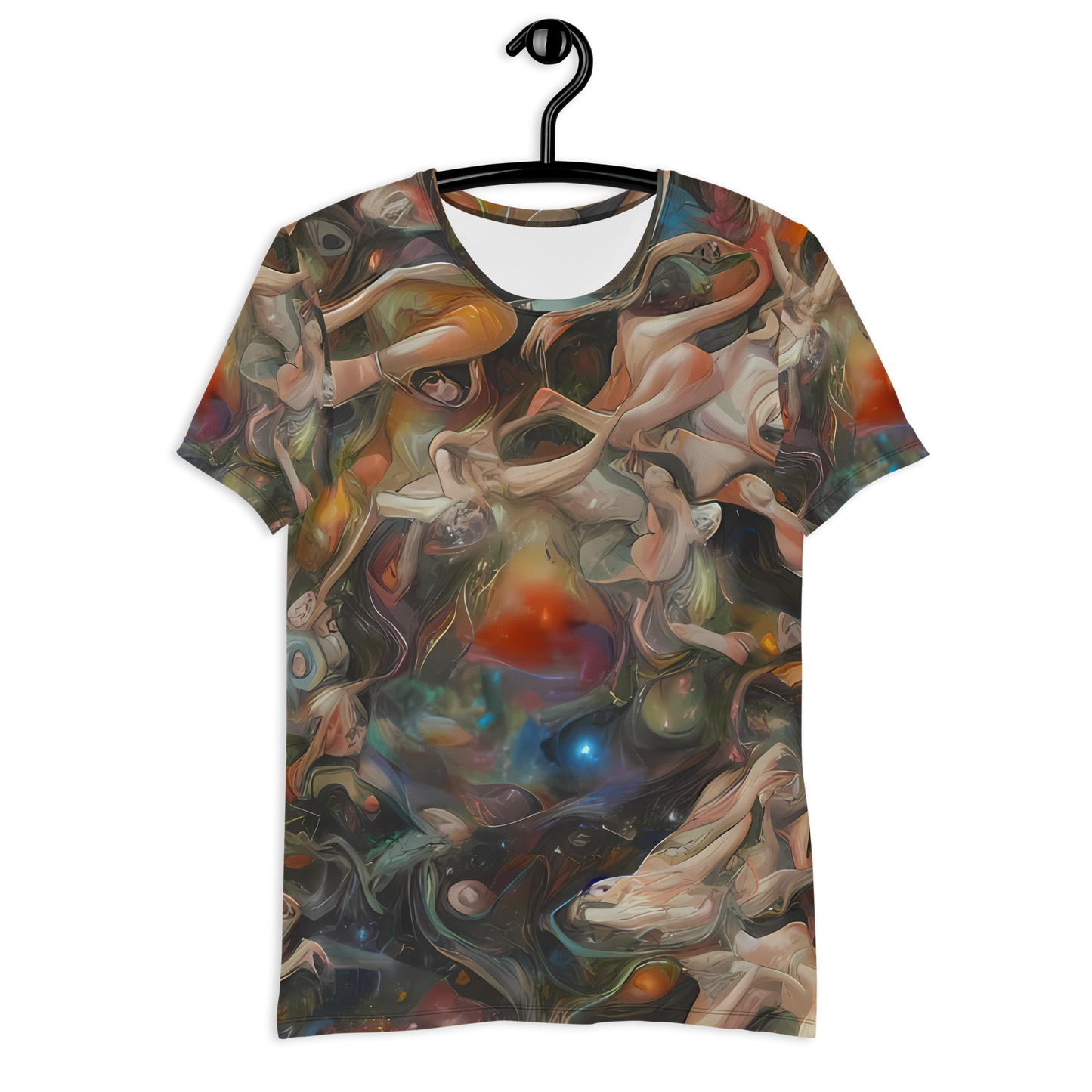 Men's Athletic T-Shirt - Copper Swirl