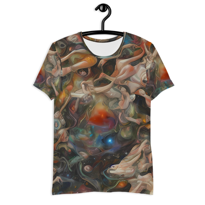 Men's Athletic T-Shirt - Copper Swirl