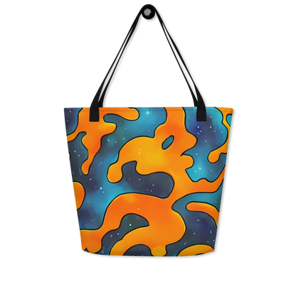 Large Tote Bag w/ Pocket - Criswell Cosmos