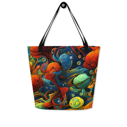 Large Tote Bag w/ Pocket - Duncanson Dream