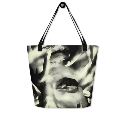 Large Tote Bag w/ Pocket - Shadowed Mystique