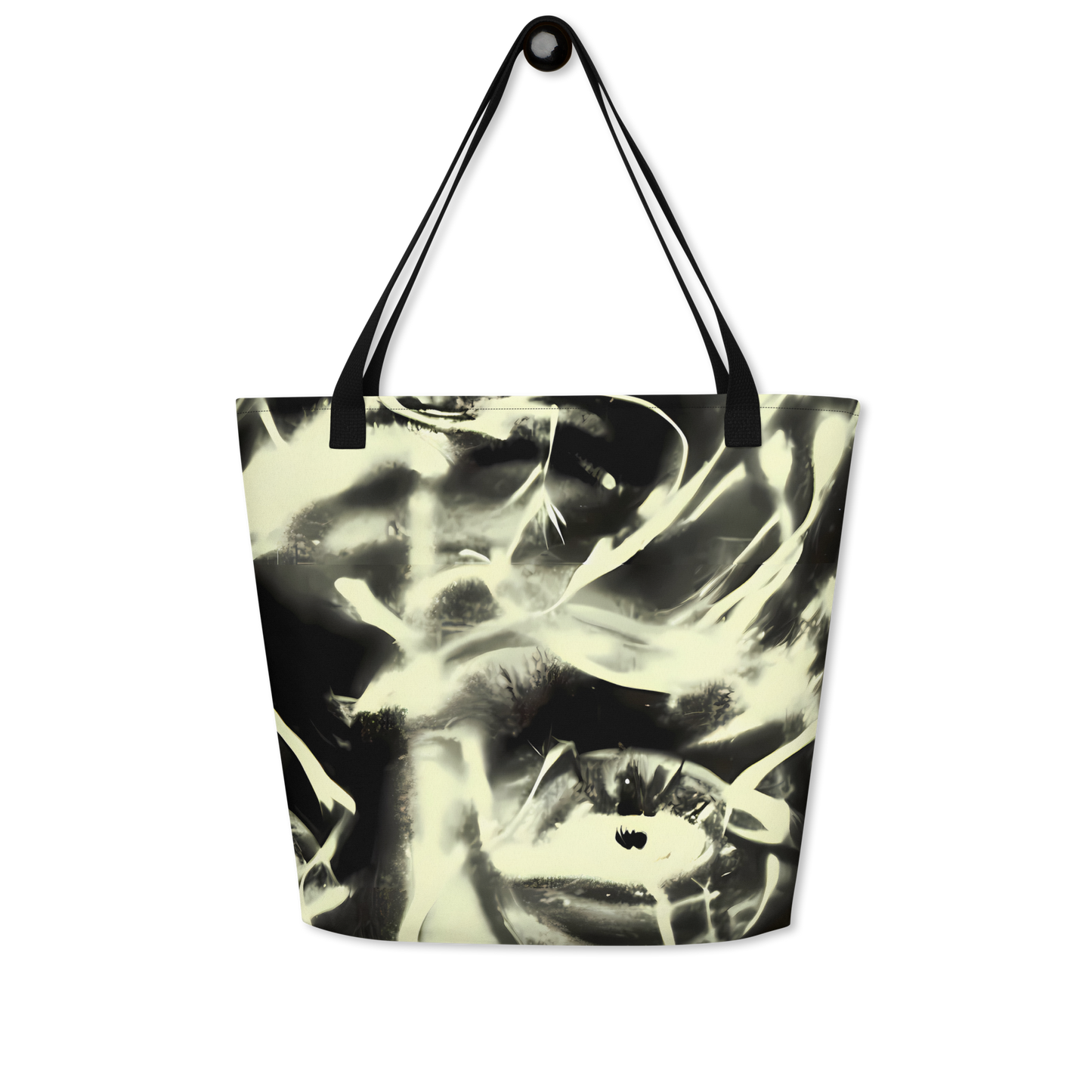 Large Tote Bag w/ Pocket - Visionary Flux