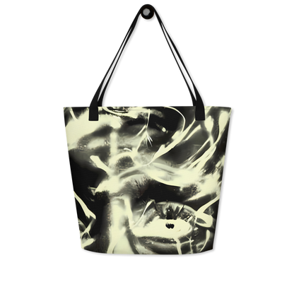 Large Tote Bag w/ Pocket - Visionary Flux