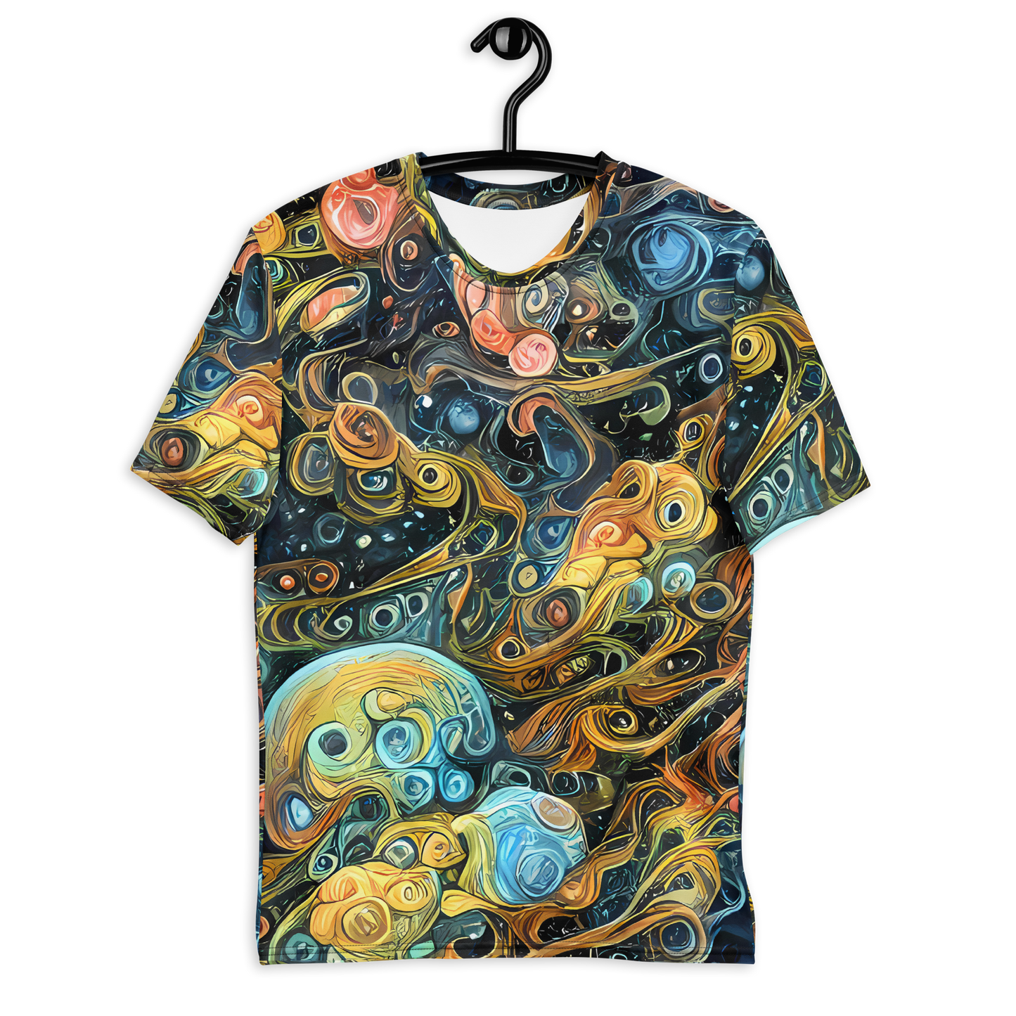 Men's Crew Neck T-Shirt - Wild Cosmos