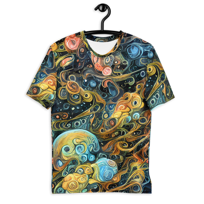 Men's Crew Neck T-Shirt - Wild Cosmos