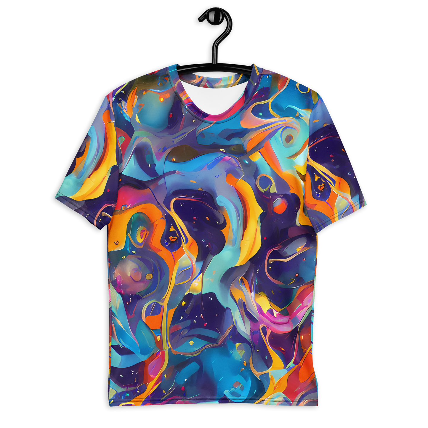 Men's Crew Neck T-Shirt - Whimsical Fusion