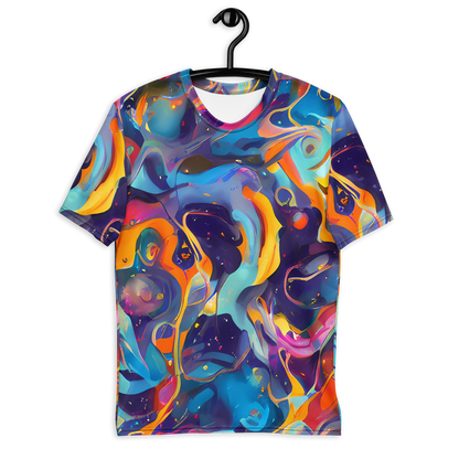 Men's Crew Neck T-Shirt - Whimsical Fusion