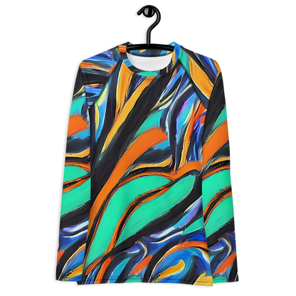 Women's Rash Guard - Carr's Whirl