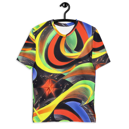 Men's Crew Neck T-Shirt - Tenggren Whirl