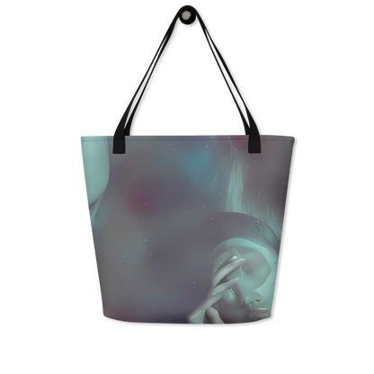 Large Tote Bag w/ Pocket - Surreal Dreams