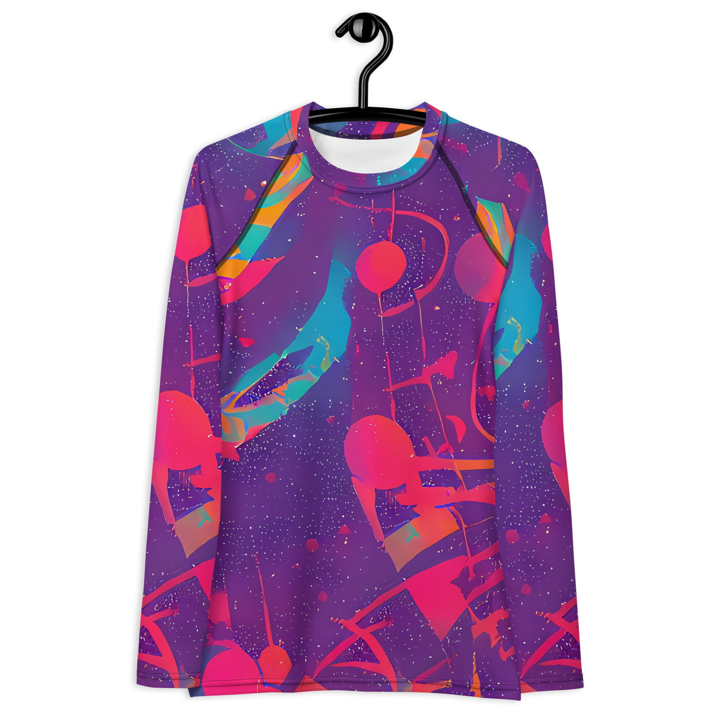 Women's Rash Guard - Spheric Rhapsody