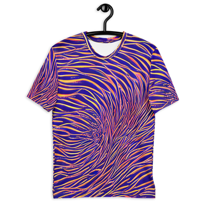 Men's Crew Neck T-Shirt - Vortex Strands