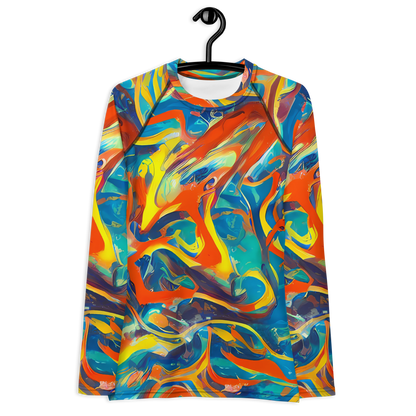 Women's Rash Guard - Chromatic Fusion