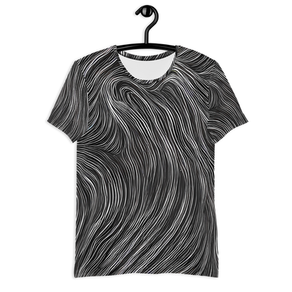 Men's Athletic T-Shirt - Wirth Waves