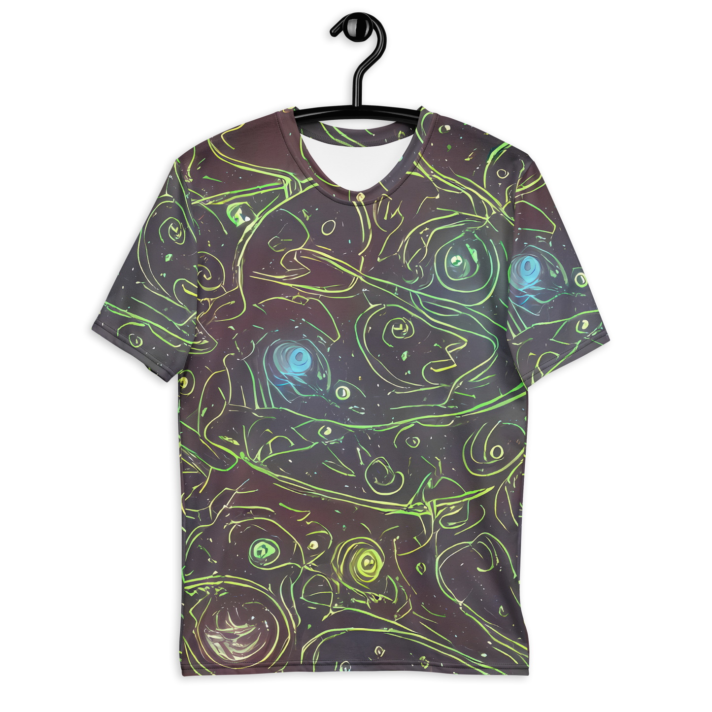 Men's Crew Neck T-Shirt - Starfield Scrolls