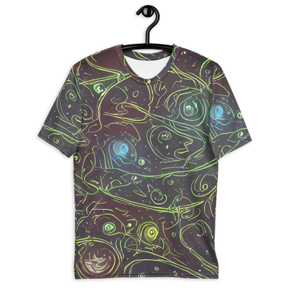 Men's Crew Neck T-Shirt - Starfield Scrolls