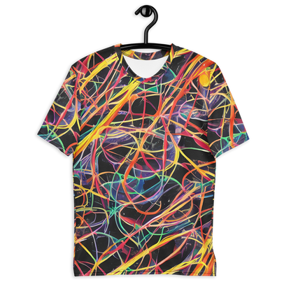 Men's Crew Neck T-Shirt - Acconci Twirl