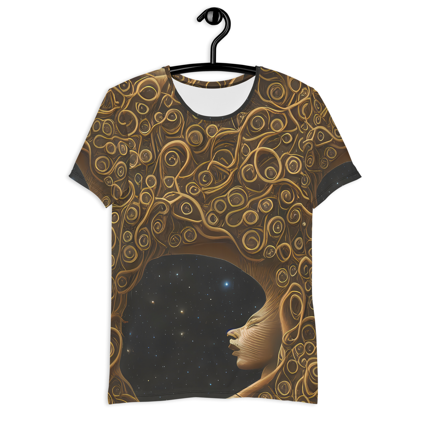 Men's Athletic T-Shirt - Ethereal Coils