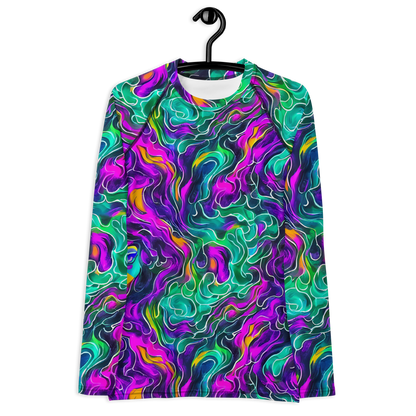 Women's Rash Guard - Vortex Dream