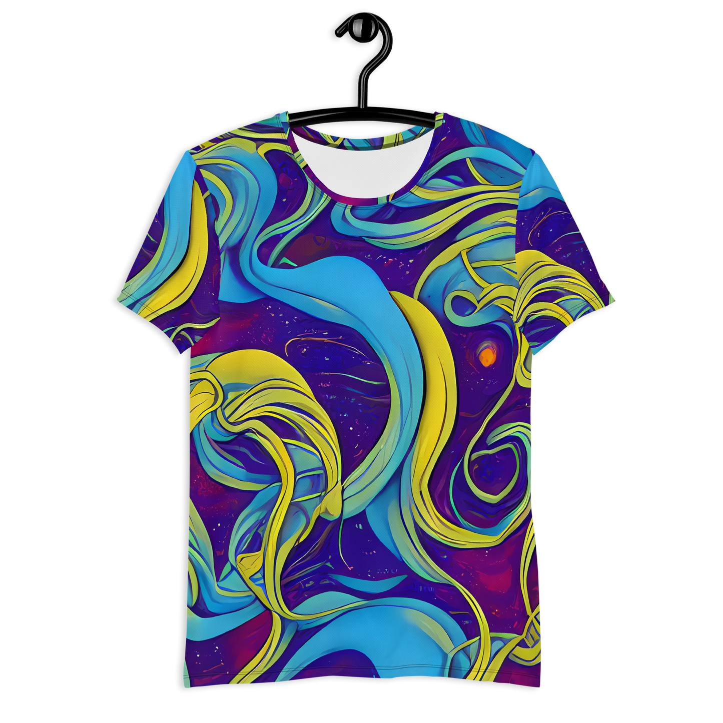 Men's Athletic T-Shirt - Stellar Swirls