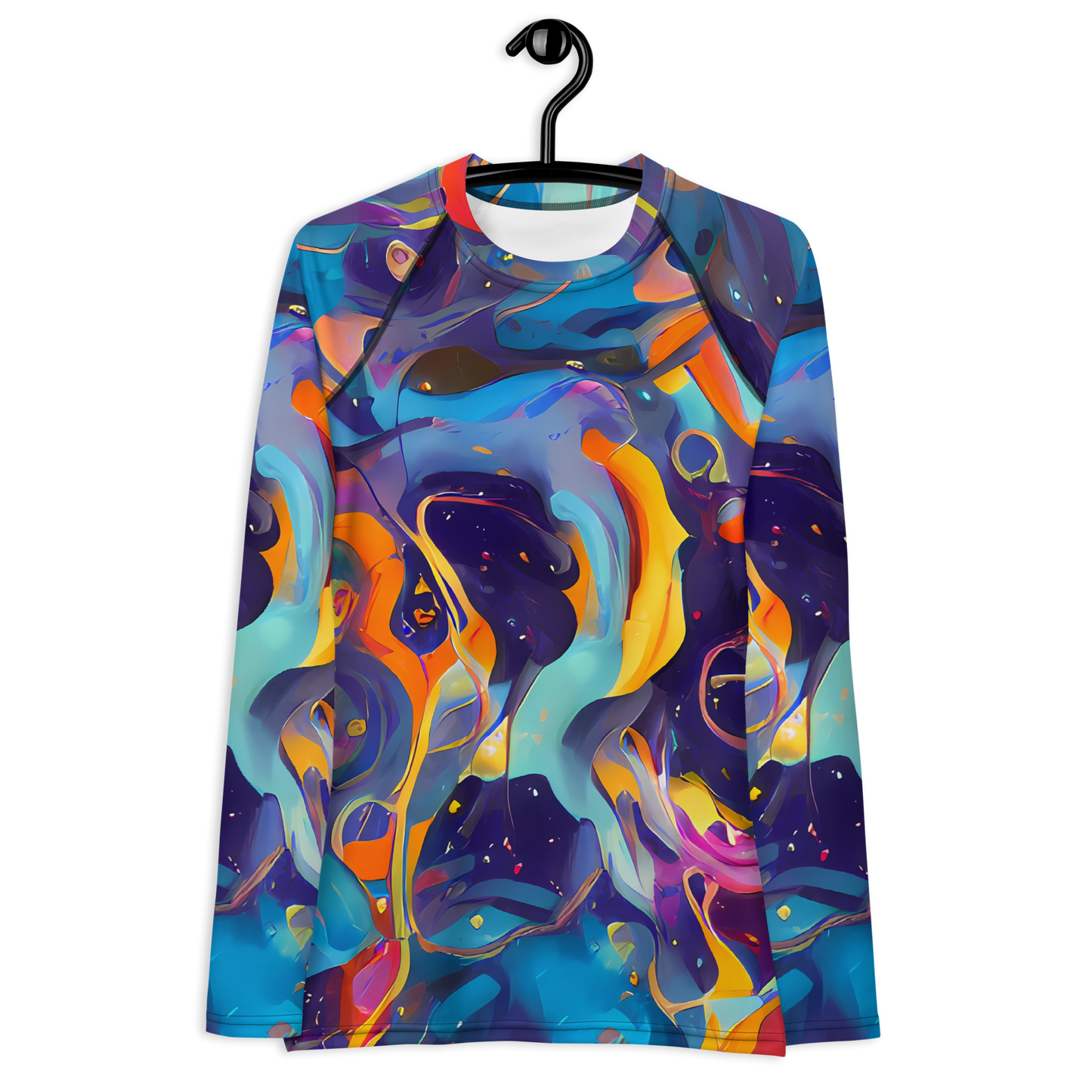 Women's Rash Guard - Whimsical Fusion