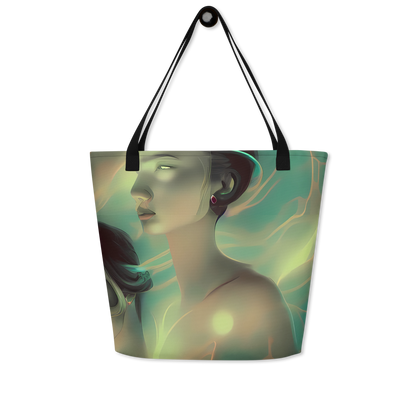 Large Tote Bag w/ Pocket - Spectral Whisper