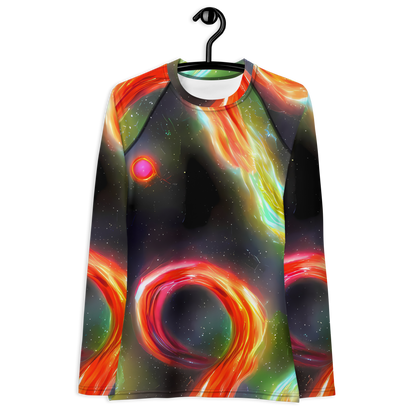 Women's Rash Guard - Sherwood Swirl