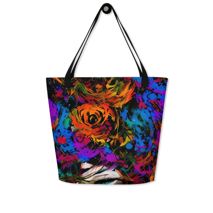 Large Tote Bag w/ Pocket - Sultry Smoke