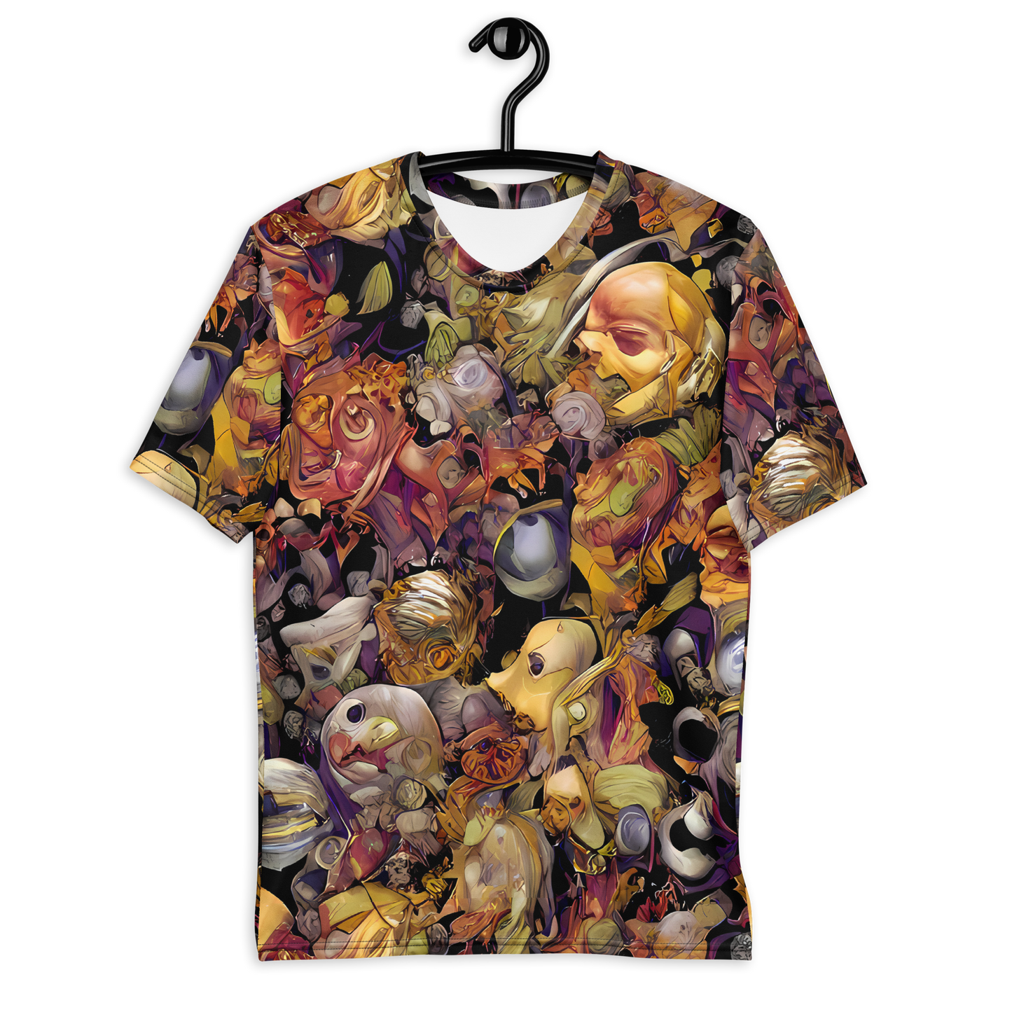 Men's Crew Neck T-Shirt - Arcimboldo Abundance